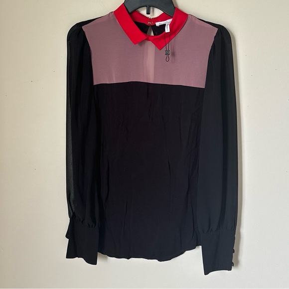 BCBGeneration  Chiffon Top size small new - Picture 6 of 6